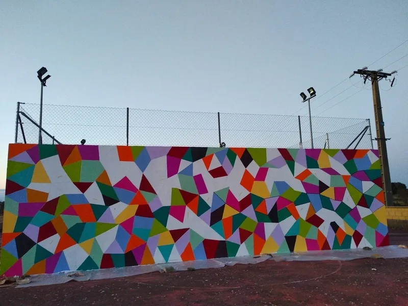 Villavieja pone fin al proyecto muralista 8M
