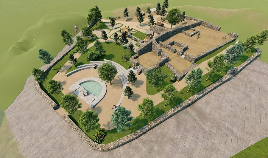 Saelices el Chico elabora un proyecto para crear un Parque Arqueológico en torno a su Villa Romana