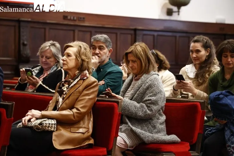 Homenaje en el Paraninfo a docentes e investigadores de la USAL que se jubilan este curso. Foto de David Sañudo