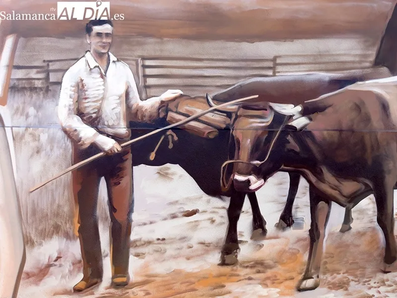 Foto 2 - &ldquo;El trillo&rdquo;, homenajeado en Aldeacipreste