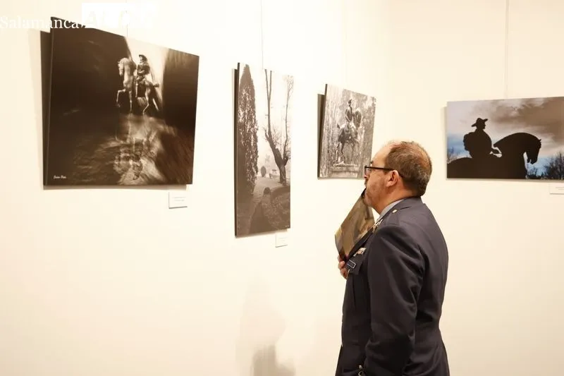 Exposición homenaje a Venancio Blanco que se puede ver en el Casino de Salamanca. Foto de David Sañudo
