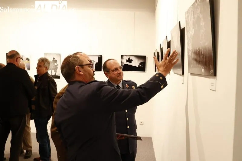 Exposición homenaje a Venancio Blanco que se puede ver en el Casino de Salamanca. Foto de David Sañudo
