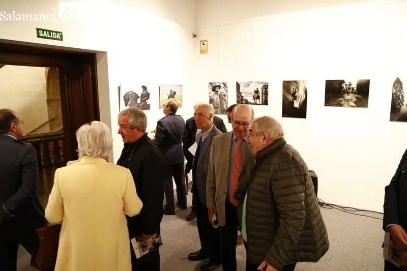 Exposición homenaje a Venancio Blanco que se puede ver en el Casino de Salamanca. Foto de David Sañudo