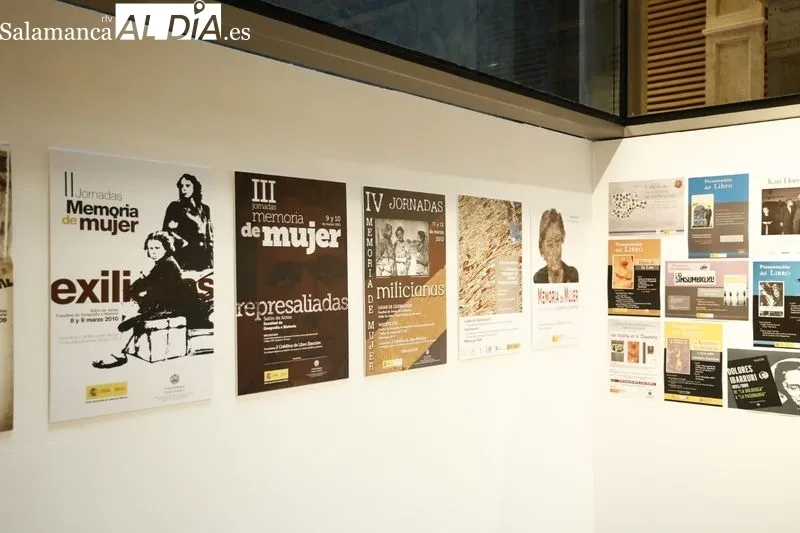 Exposición 'Mujeres, lucha y transformación: su reflejo en los carteles del Centro Documental de la Memoria Histórica'. Foto de David Sañudo
