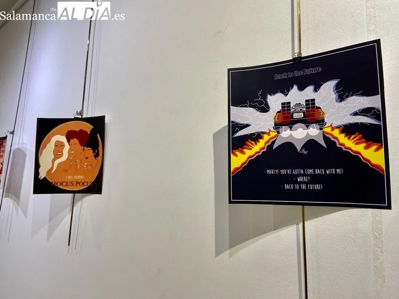 Exposición ‘De cine y otras pasiones’ en el Espacio Joven. Foto de Vanesa Martins