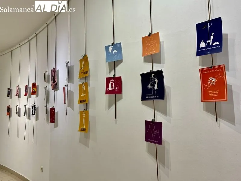 Exposición ‘De cine y otras pasiones’ en el Espacio Joven. Foto de Vanesa Martins