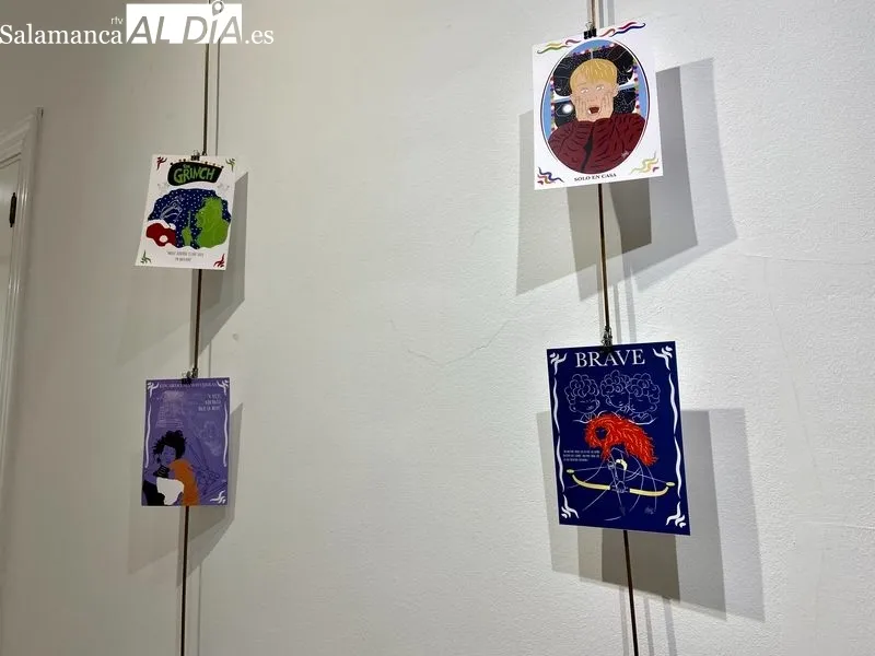 Exposición ‘De cine y otras pasiones’ en el Espacio Joven. Foto de Vanesa Martins