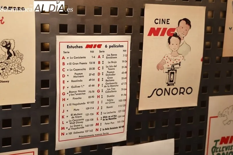Nueva exposición en la Filmoteca de Castilla y Léon, en Salamanca. Foto de David Sañudo