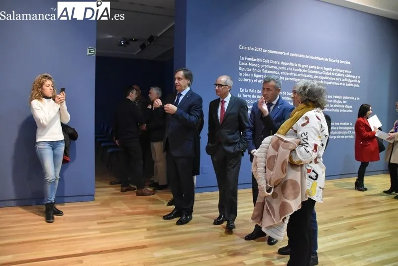 Exposición ‘Zacarías González. Pintura’ en la Sala de Exposición de San Eloy. Foto de Vanesa Martins