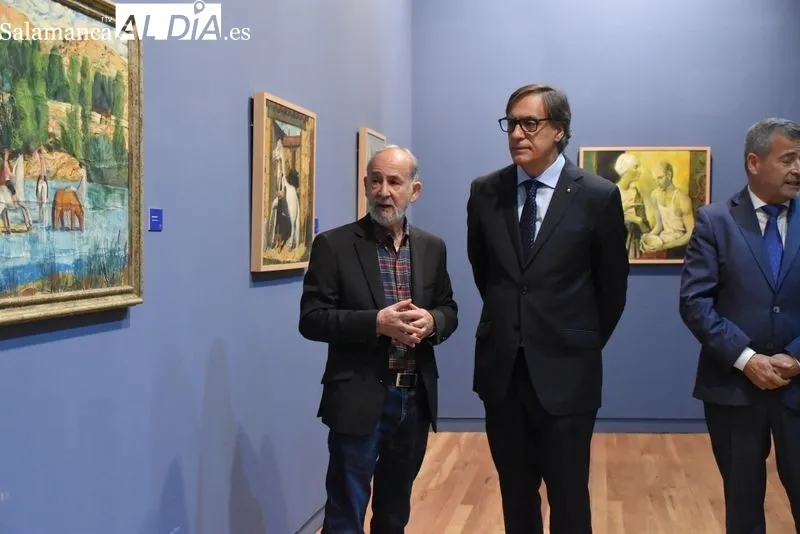 Exposición ‘Zacarías González. Pintura’ en la Sala de Exposición de San Eloy. Foto de Vanesa Martins