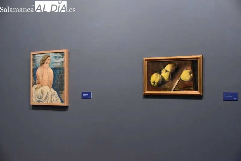 Exposición ‘Zacarías González. Pintura’ en la Sala de Exposición de San Eloy. Foto de Vanesa Martins