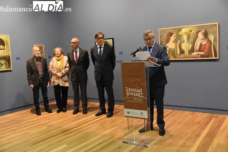 Exposición ‘Zacarías González. Pintura’ en la Sala de Exposición de San Eloy. Foto de Vanesa Martins