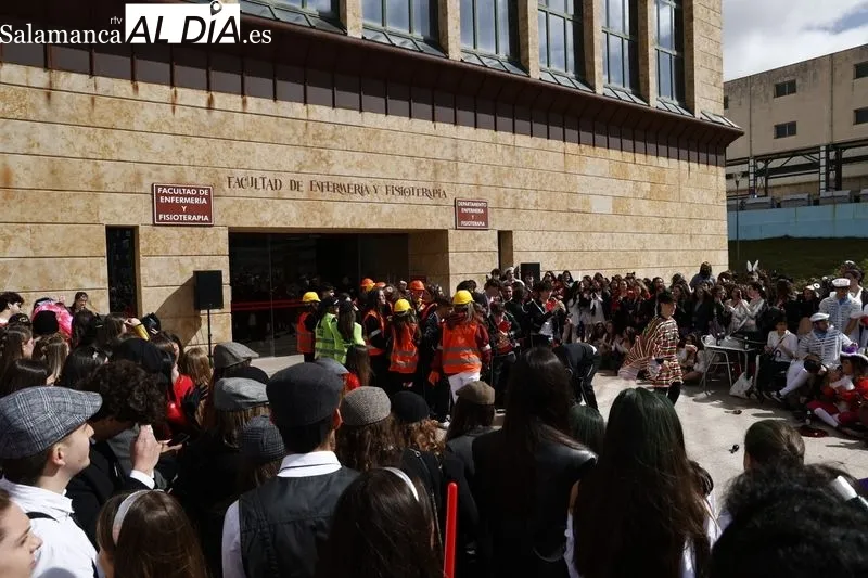 Fiestas de Enfermería y Fisioterapia en el Campus Unamuno. Foto de David Sañudo