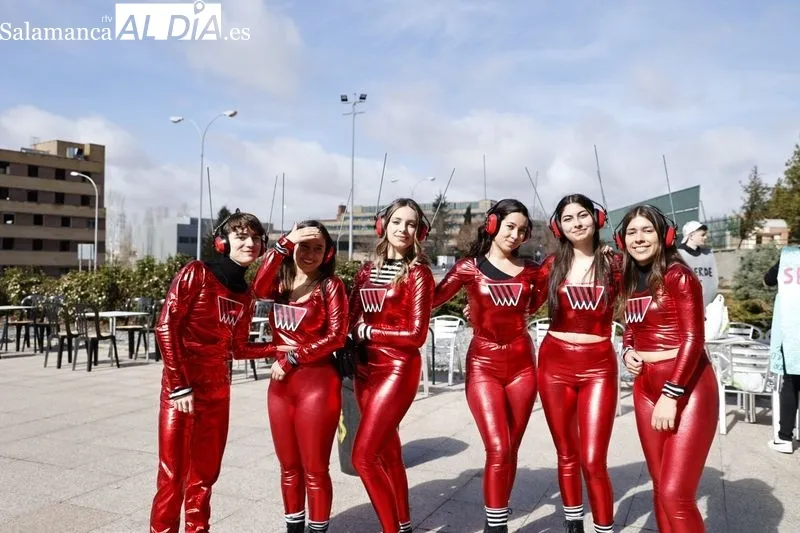 Fiestas de Enfermería y Fisioterapia en el Campus Unamuno. Foto de David Sañudo
