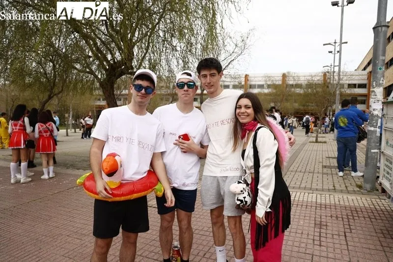 Fiestas de la Facultad de Economía de la USAL. Foto de David Sañudo