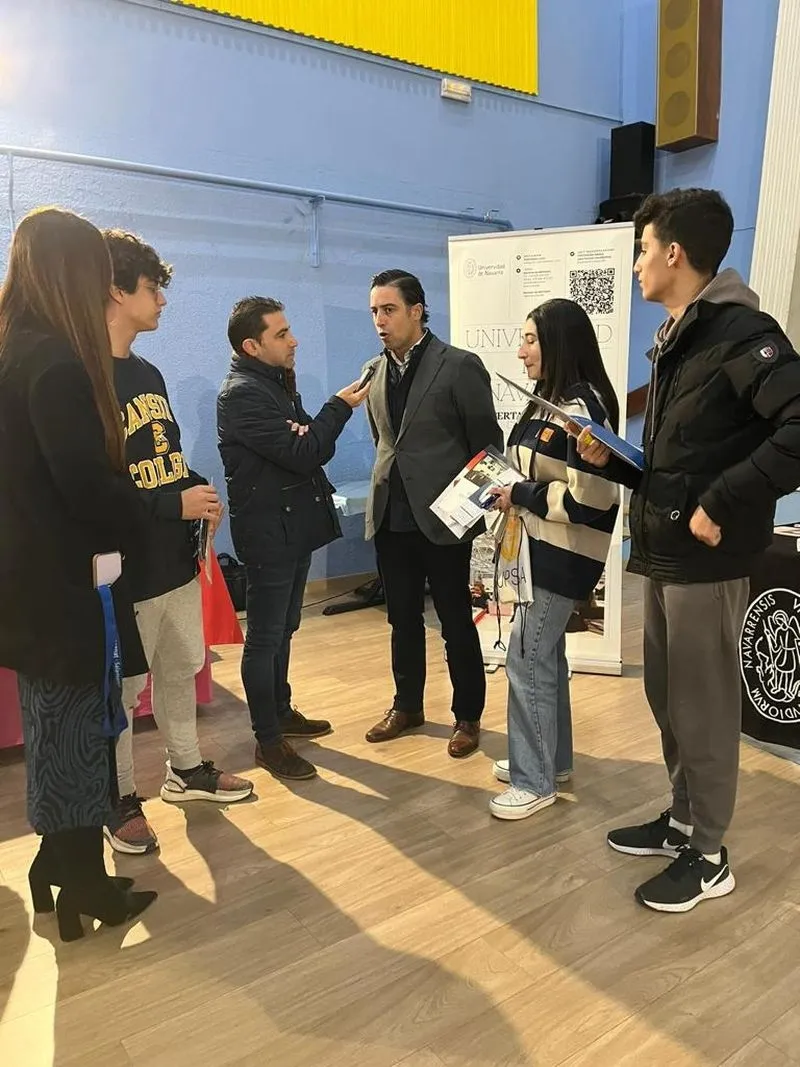 Feria de estudios superiores “Un paso hacia tu futuro” en el colegio Marista Champagnat de Salamanca