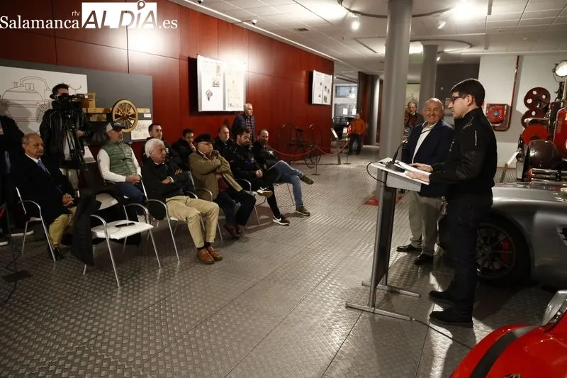 Presentación del nuevo club automovilístico salmantino “GT Drivers” y del II Encuentro Nacional del Club Porsche en el Museo de Historia de la Automoción. Foto de David Sañudo