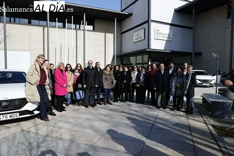 Nueva flota de vehículos híbridos para el Área de Bienestar Social de la Diputación de Salamanca.