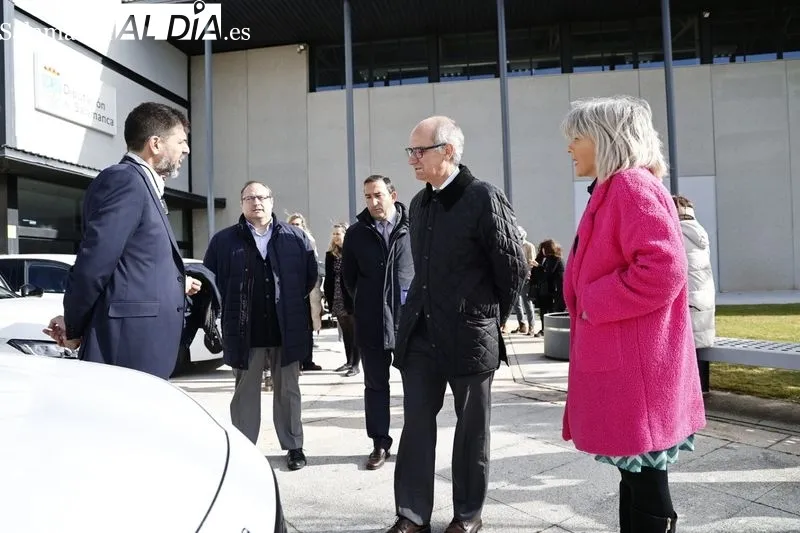 Nueva flota de vehículos híbridos para el Área de Bienestar Social de la Diputación de Salamanca.