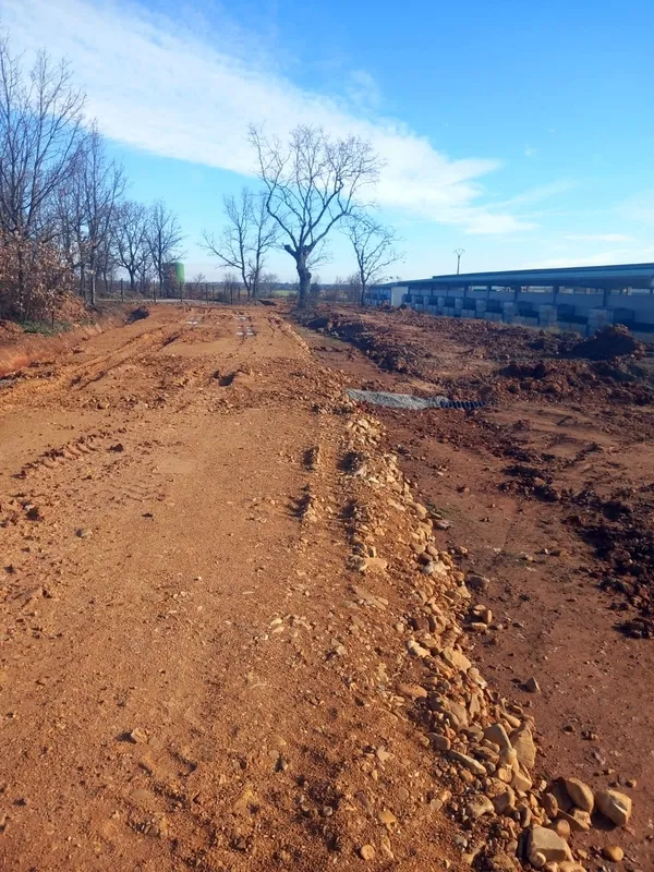 Zona en la que se ubicará el nuevo cebadero de terneros en Peralejos de Abajo