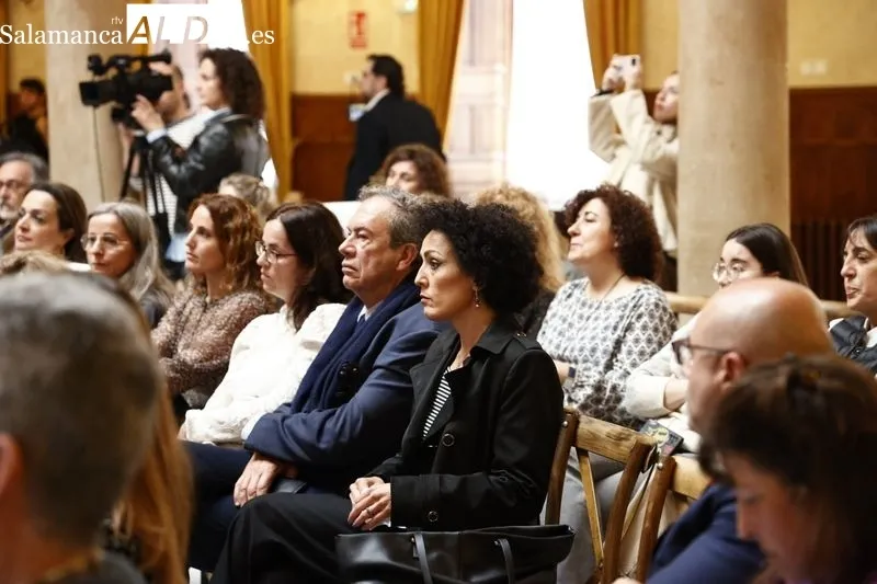 Presentación en el Casino del Plan de Sostenibilidad Turística: ‘Salamanca dorada, verde y azul’. Foto de David Sañudo