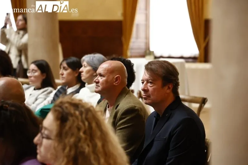 Presentación en el Casino del Plan de Sostenibilidad Turística: ‘Salamanca dorada, verde y azul’. Foto de David Sañudo