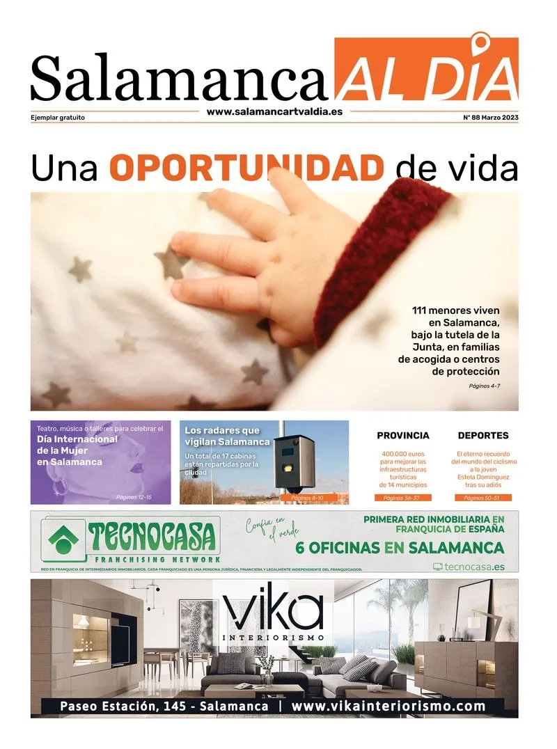 Foto 2 - Este jueves sale a la calle el n&uacute;mero de marzo del peri&oacute;dico de papel SALAMANCA AL D&Iacute;A 
