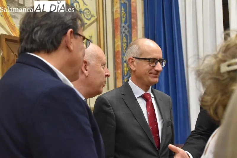 Presentación de la Cátedra de Innovación Empresarial Escuela de Salamanca en el Colegio Fonseca. Foto de Vanesa Martins