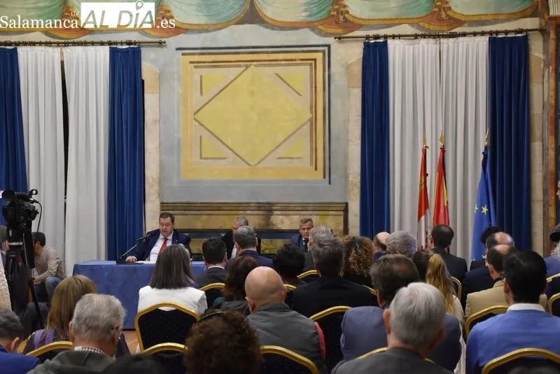 Presentación de la Cátedra de Innovación Empresarial Escuela de Salamanca en el Colegio Fonseca. Foto de Vanesa Martins