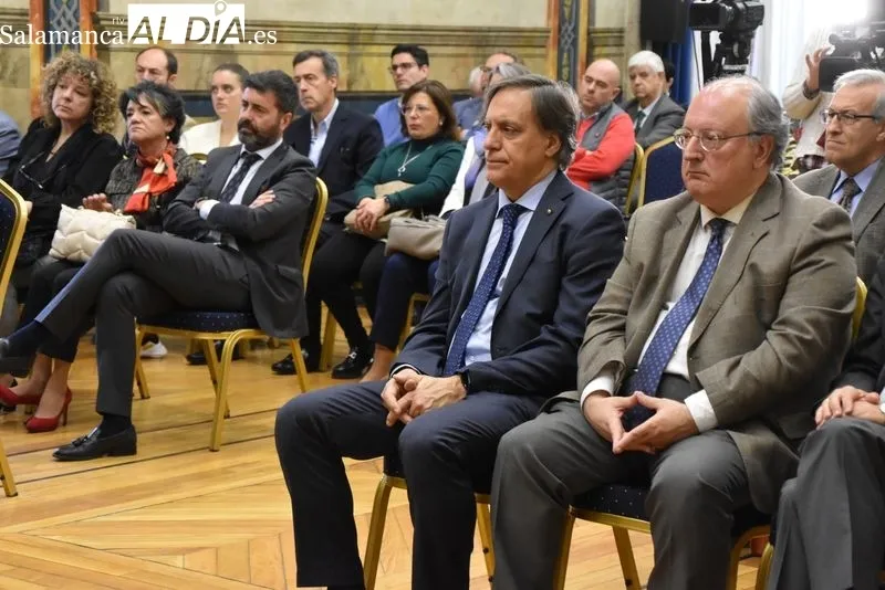 Presentación de la Cátedra de Innovación Empresarial Escuela de Salamanca en el Colegio Fonseca. Foto de Vanesa Martins