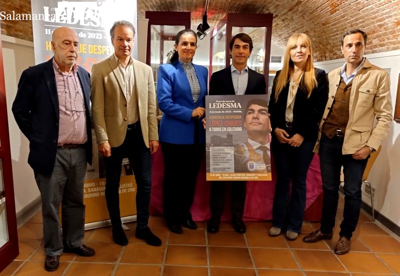 Presentación de la última corrida del diestro Domingo López-Chaves en el Museo Taurino de Salamanca