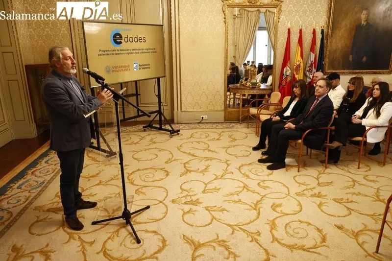 Presentación de los resultados del programa Edades del Ayuntamiento de Salamanca. Foto David Sañudo