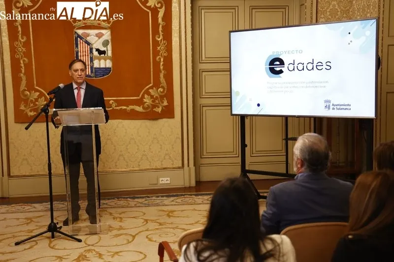 Presentación de los resultados del programa Edades del Ayuntamiento de Salamanca. Foto David Sañudo