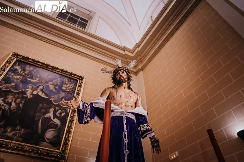 Nuestro Padre Jesús Despojado de sus Vestiduras en Alba de Tormes. Fotos: Rubén Vicente