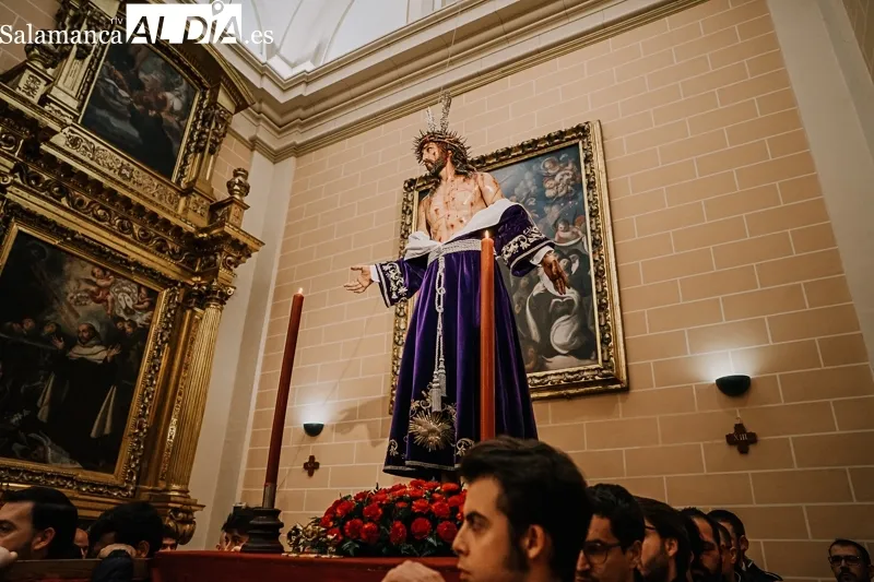 Nuestro Padre Jesús Despojado de sus Vestiduras en Alba de Tormes. Fotos: Rubén Vicente