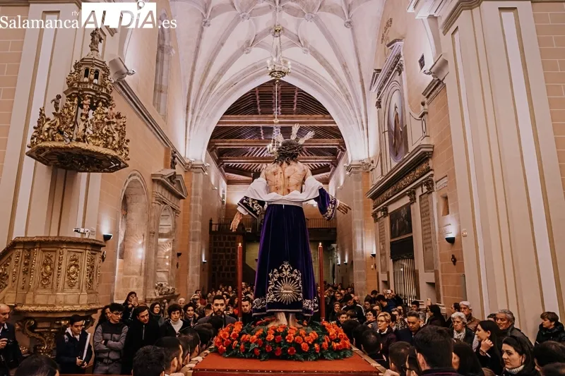 Nuestro Padre Jesús Despojado de sus Vestiduras en Alba de Tormes. Fotos: Rubén Vicente