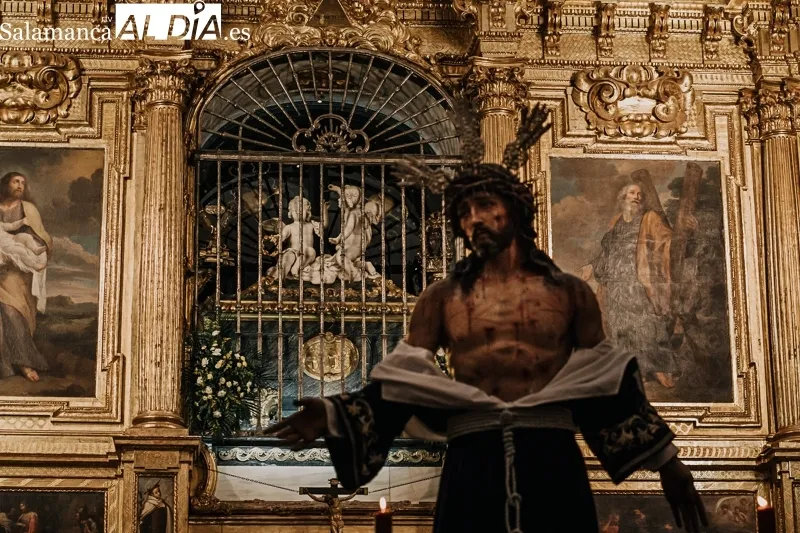Nuestro Padre Jesús Despojado de sus Vestiduras en Alba de Tormes. Fotos: Rubén Vicente