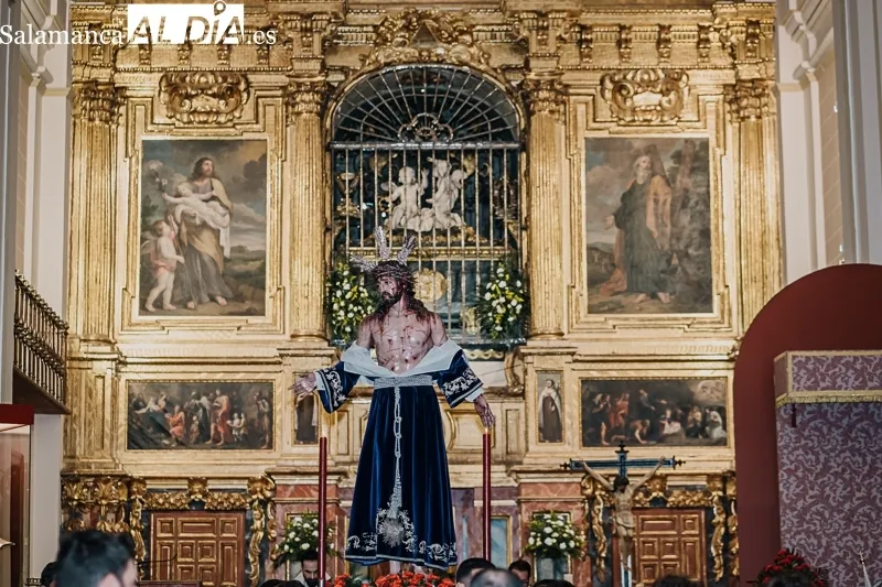 Nuestro Padre Jesús Despojado de sus Vestiduras en Alba de Tormes. Fotos: Rubén Vicente