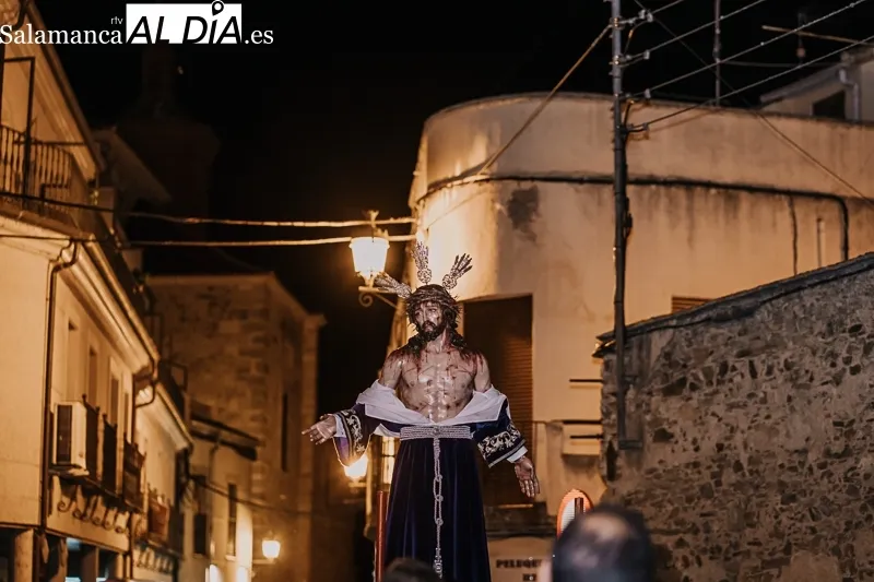Nuestro Padre Jesús Despojado de sus Vestiduras en Alba de Tormes. Fotos: Rubén Vicente