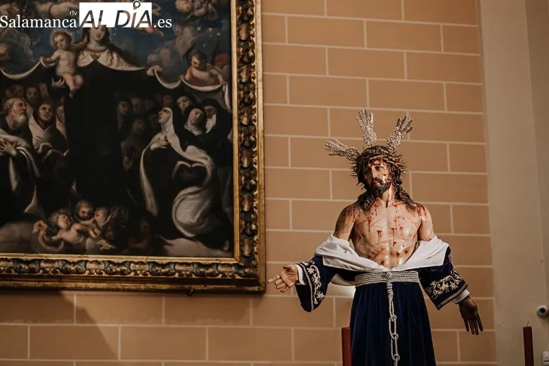 Nuestro Padre Jesús Despojado de sus Vestiduras en Alba de Tormes. Fotos: Rubén Vicente