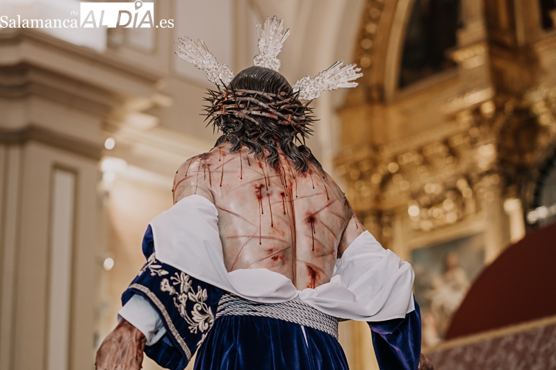 Nuestro Padre Jesús Despojado de sus Vestiduras en Alba de Tormes. Fotos: Rubén Vicente