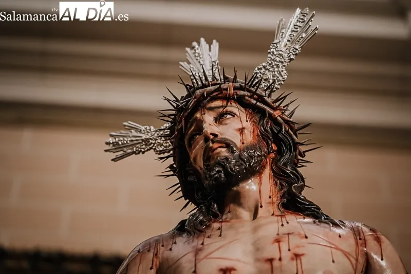 Nuestro Padre Jesús Despojado de sus Vestiduras en Alba de Tormes. Fotos: Rubén Vicente