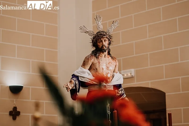 Nuestro Padre Jesús Despojado de sus Vestiduras en Alba de Tormes. Fotos: Rubén Vicente
