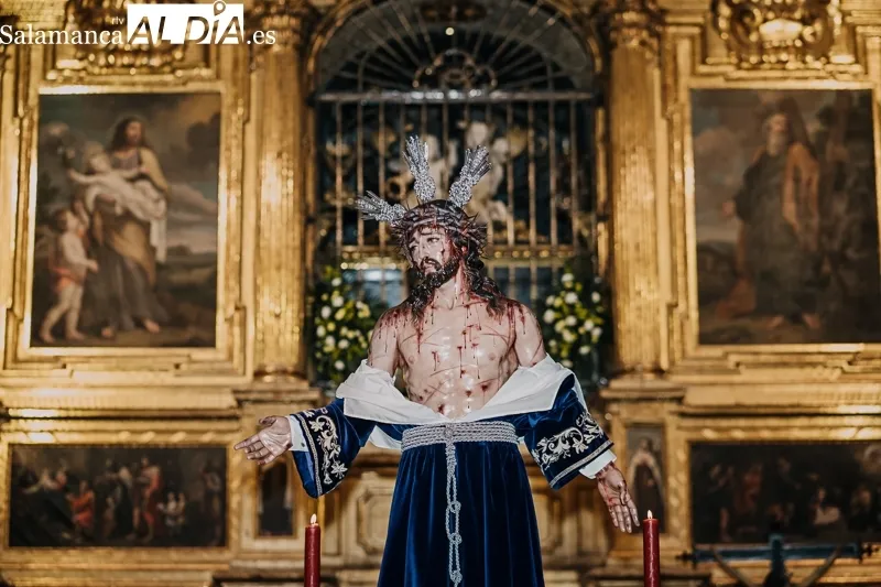 Nuestro Padre Jesús Despojado de sus Vestiduras en Alba de Tormes. Fotos: Rubén Vicente