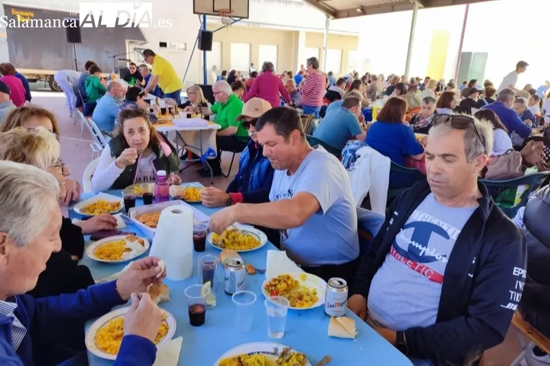 Las fiestas del Voto en Villoria han finalizado con una gran paellada