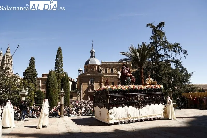 Foto 15 - Una multitud recibe a 'La Borriquilla' en Salamanca