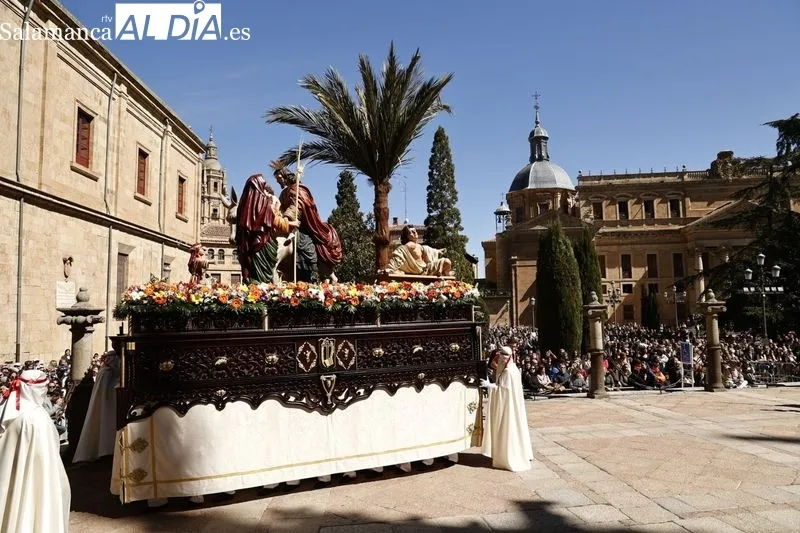 Foto 12 - Una multitud recibe a 'La Borriquilla' en Salamanca