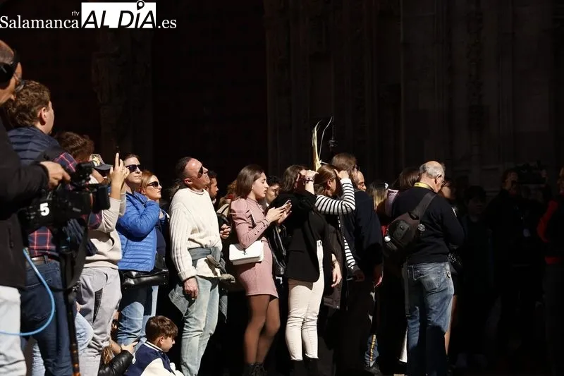 Público en la procesión de la Hermandad de Nuestro Padre Jesús del Perdón. Fotos: David Sañudo