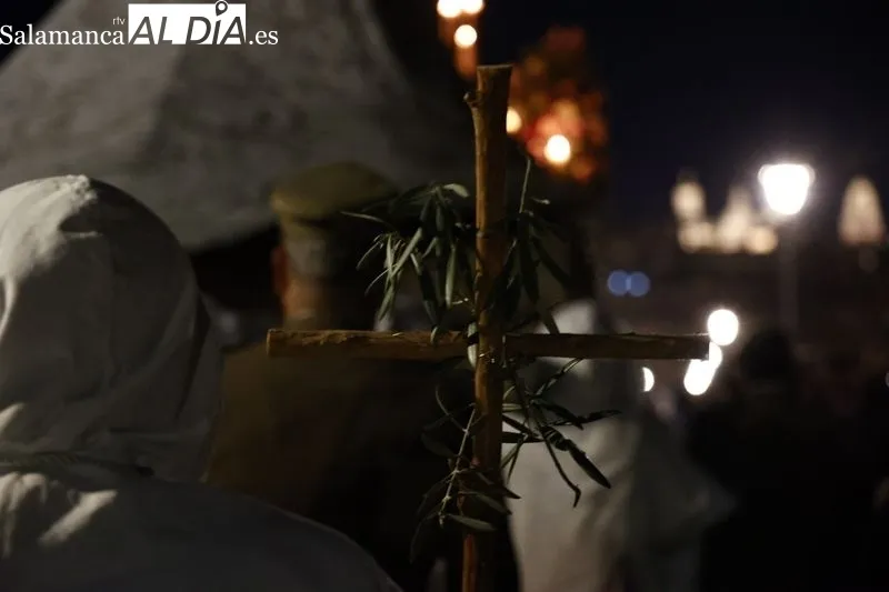 Procesión de la Hermandad del Cristo del Amor y de la Paz. Fotos: David Sañudo
