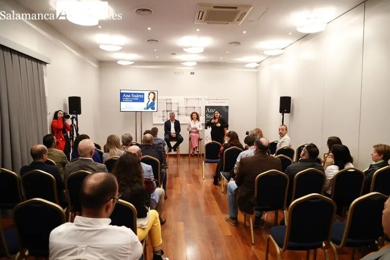 Presentación oficial de la candidatura de Ana Suárez a la Alcaldía de Salamanca. Fotos: David Sañudo